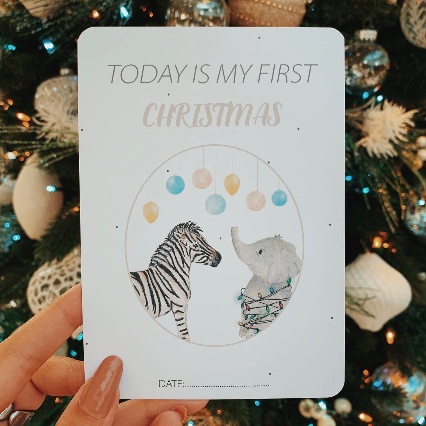 Baby Milestone Card Set