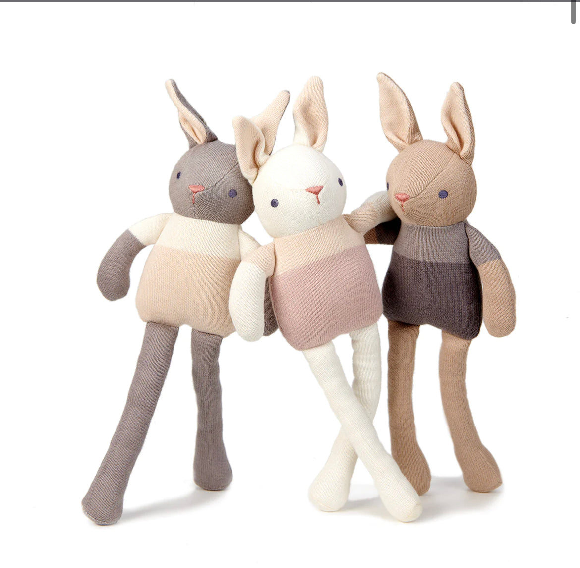 Baby Threads Taupe Bunny Doll