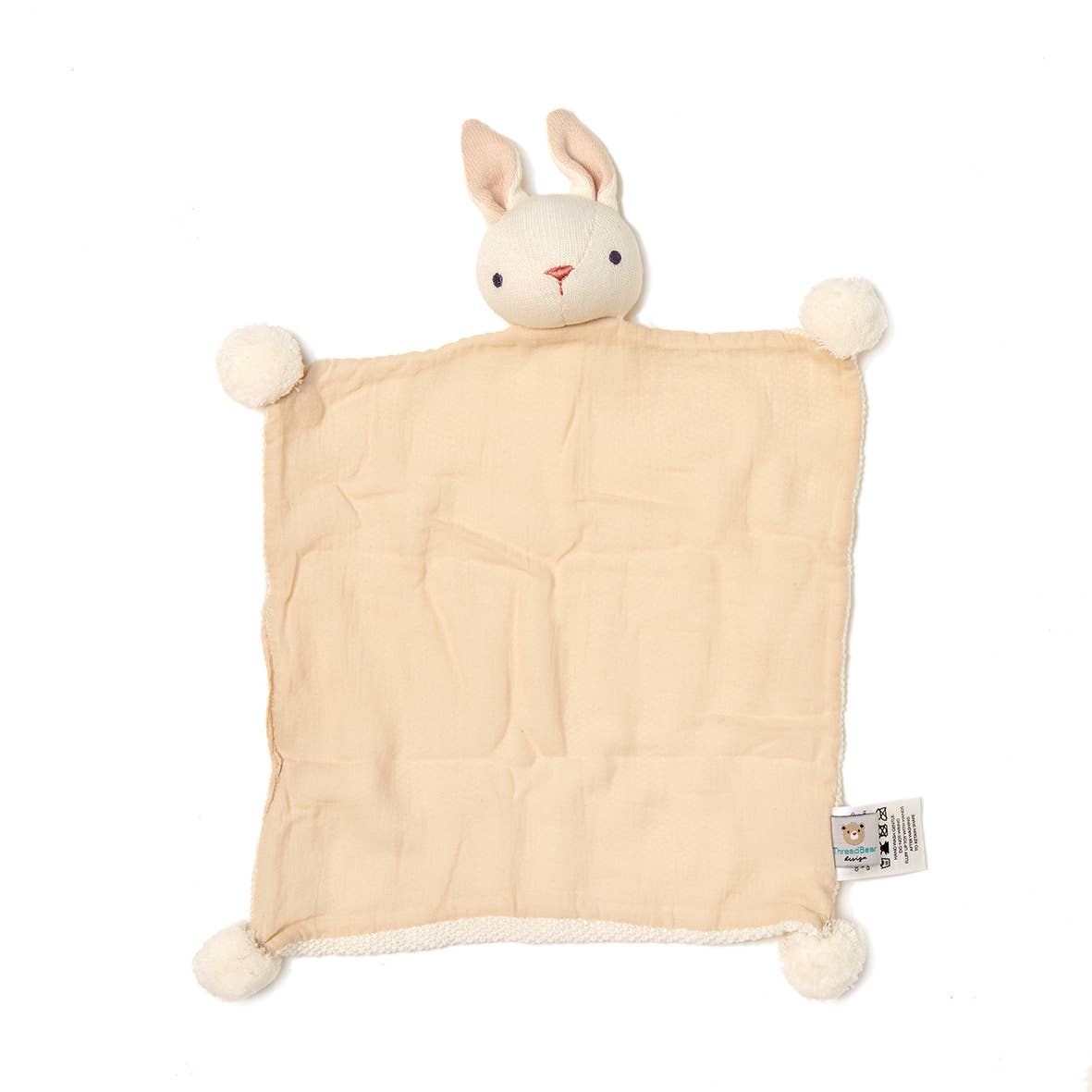 Baby Threads Cream Bunny Comforter