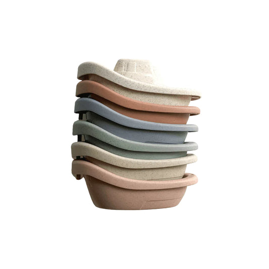 Bath Time | Wheat Straw 6 Piece Boat Set