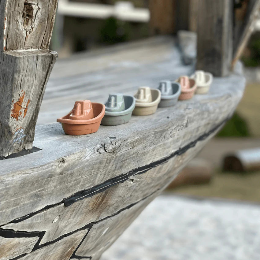 Bath Time | Wheat Straw 6 Piece Boat Set