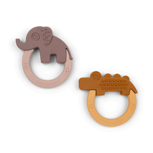 Teethers Pack of 2 | Elphee & Croc