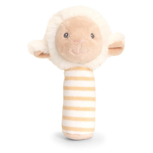 Lullaby Lamb Stick Rattle (100% Recycled)