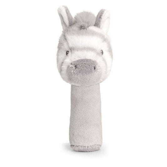 Cuddle Zebra  Stick Rattle (100% Recycled)