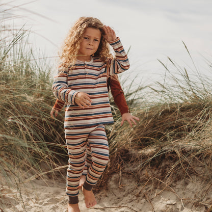 Leggings | Multi Stripe Organic