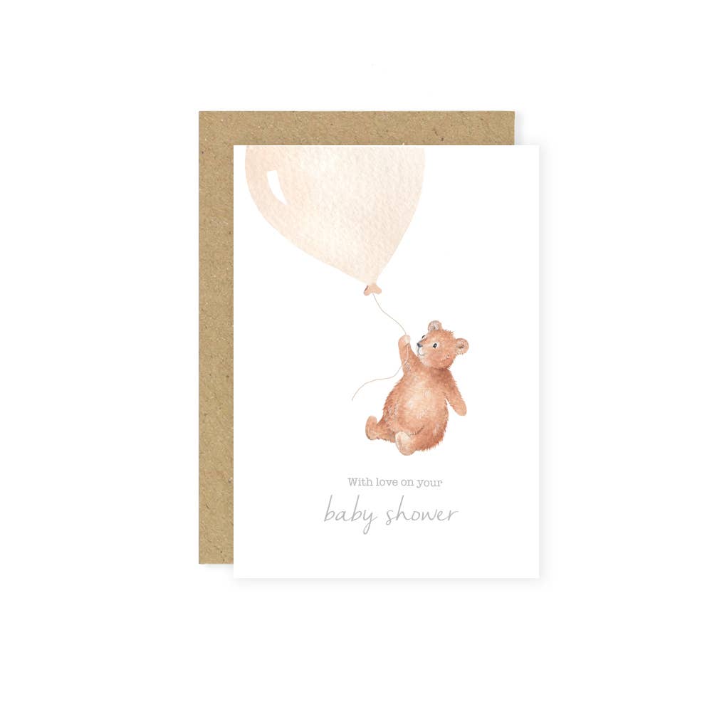 Baby Shower Cards | Teddy