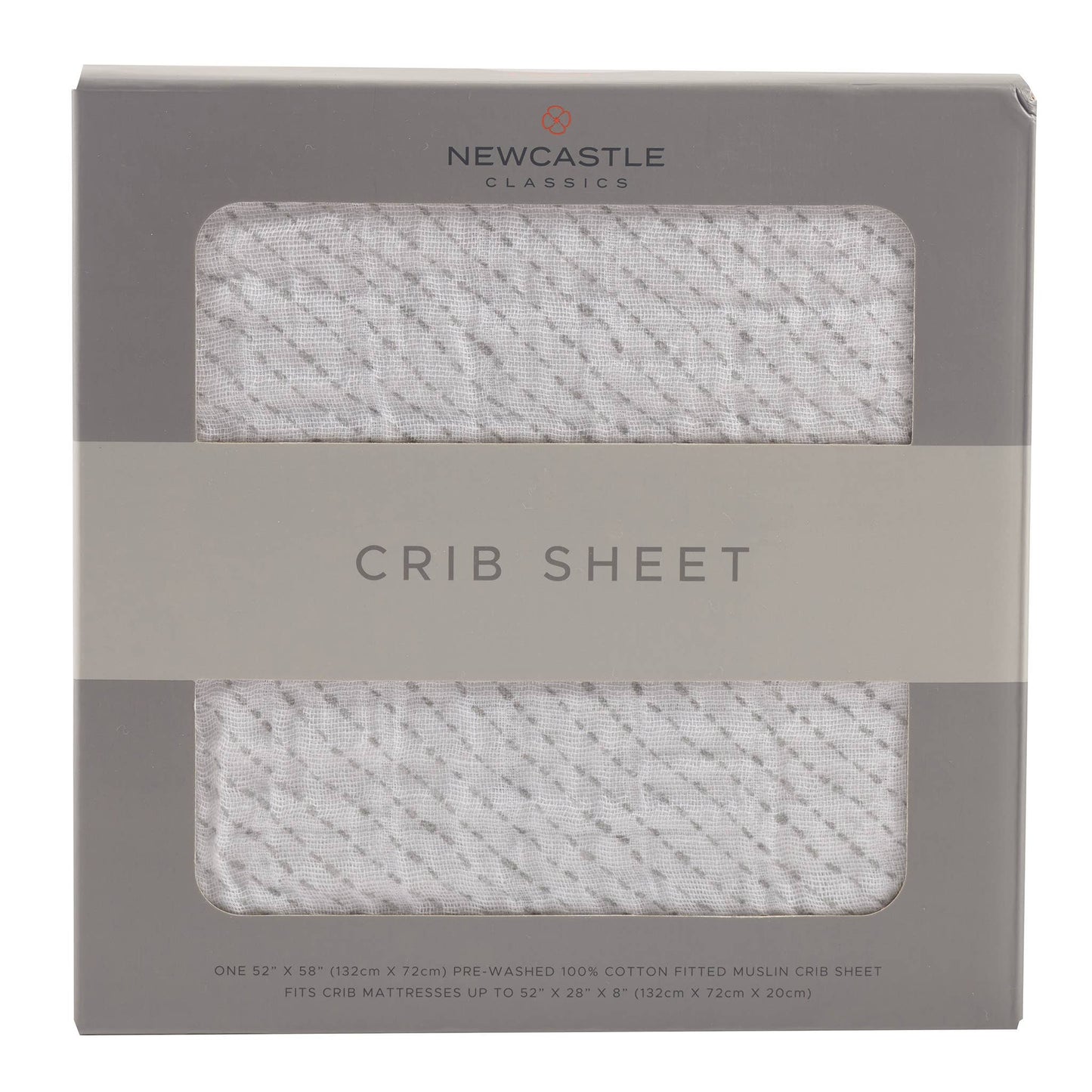 Spotted Wave Crib Sheet