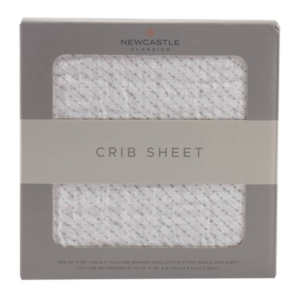 Spotted Wave Crib Sheet