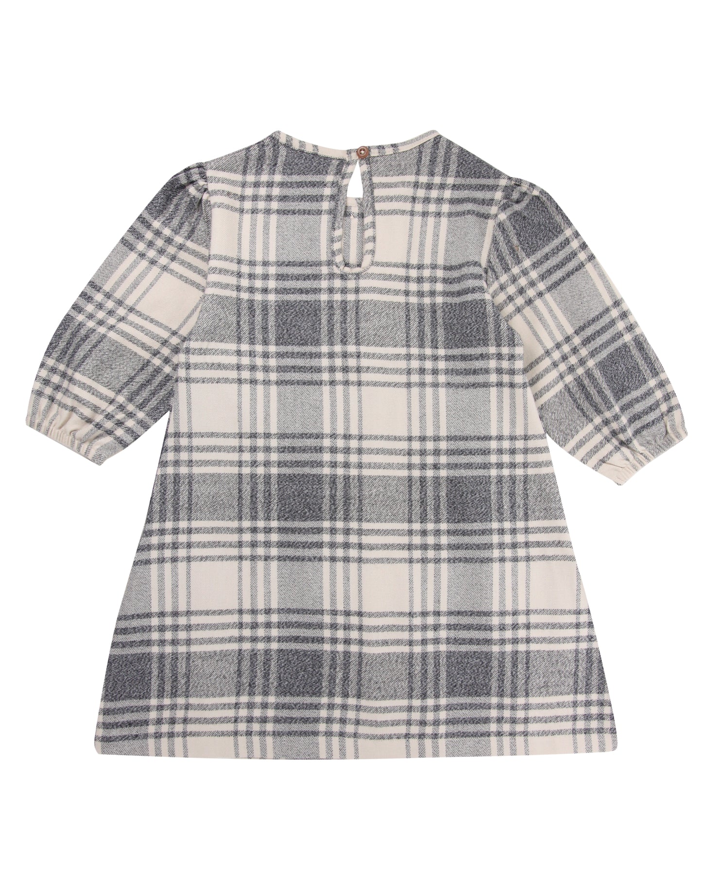 Dress | Woven Brushed Check