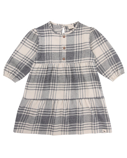 Dress | Woven Brushed Check