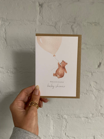 Baby Shower Cards | Teddy