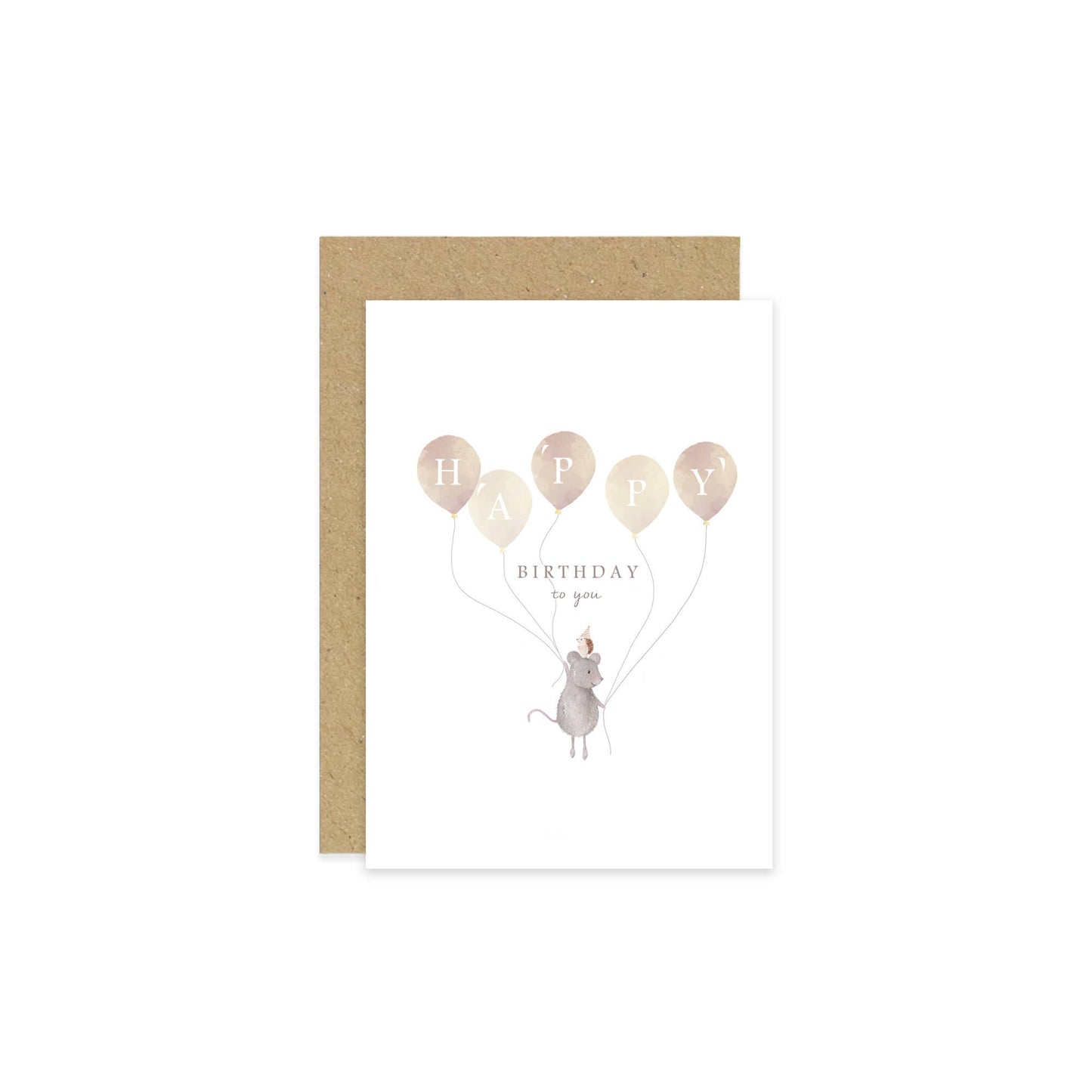 Mouse Birthday Card