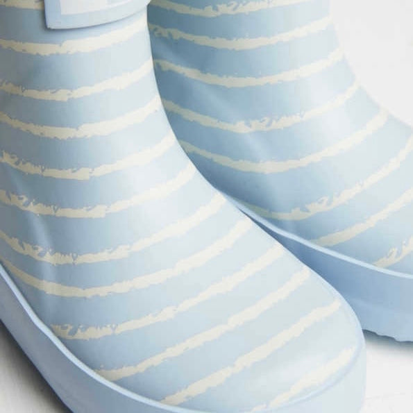 Little Kids Blue Stripe Wellies