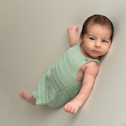 Channels soft green romper