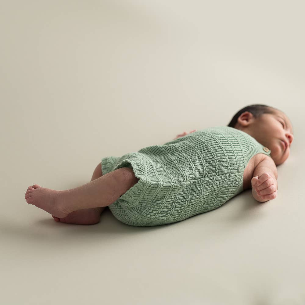 Channels soft green romper