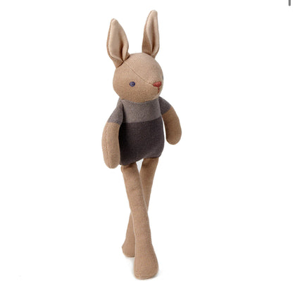 Baby Threads Taupe Bunny Doll