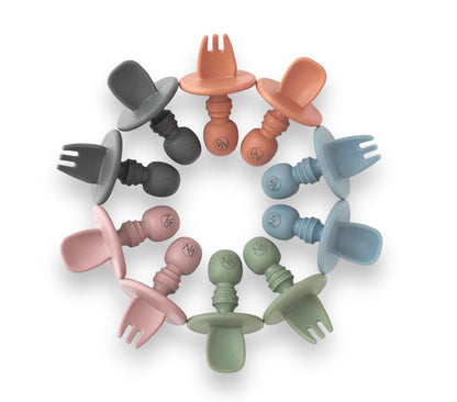 Easy Hold Silicone Training Cutlery Set