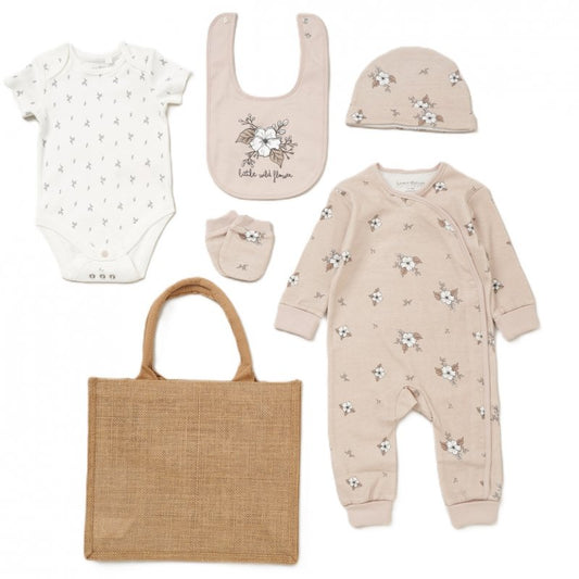 Baby Gift Set | Beige Floral