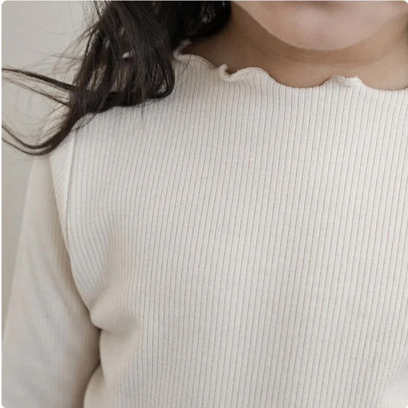 Top | Winter Ruffle Tee