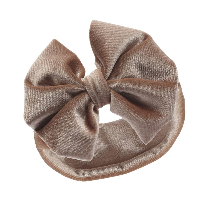 Velour Headband | Coffee Pink