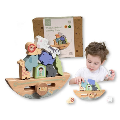 Wooden Balance Set | Cube Ark