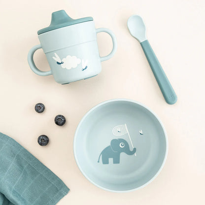 Foodie First Meal Set | Elphee | Blue