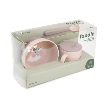 Foodie First Meal Set | Happy Clouds | Powder