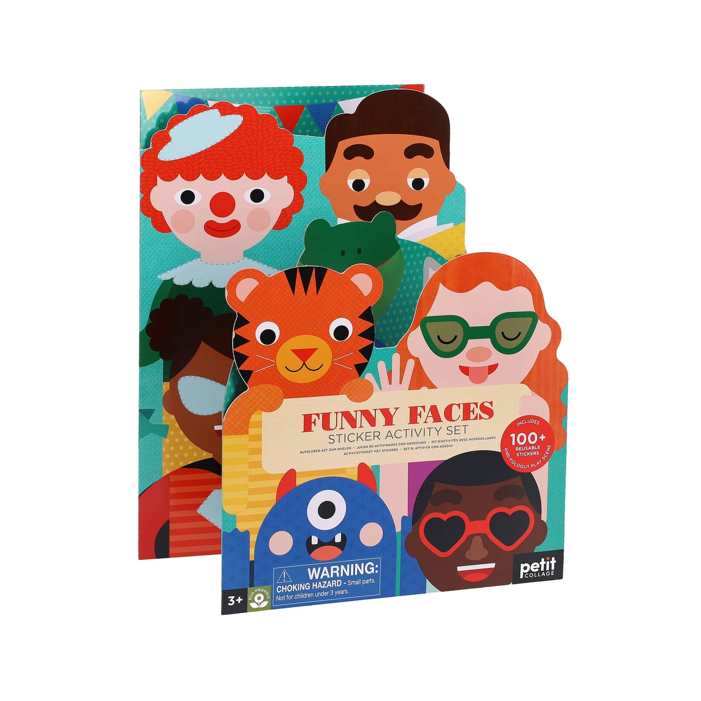 Sticker Activity Set: Funny Faces