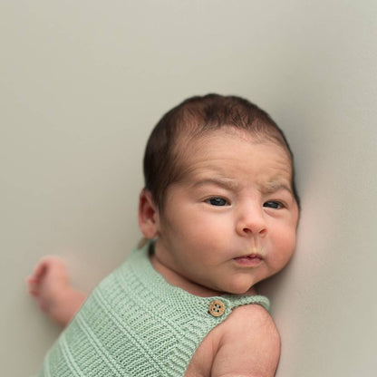 Channels soft green romper