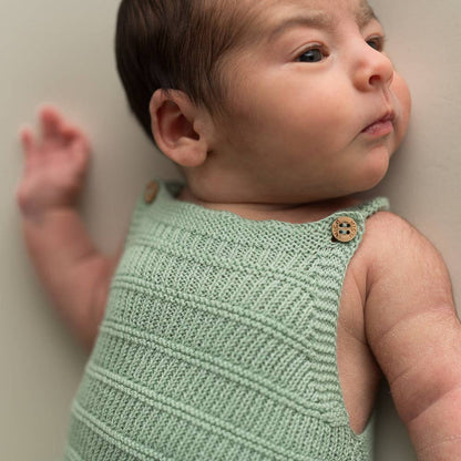 Channels soft green romper