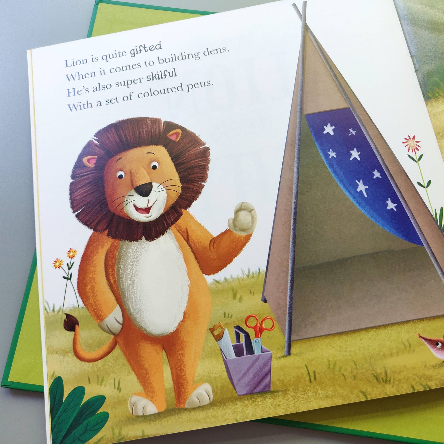 Hardback Me & My Feelings When Lion Feels Shy (With Audiobook)