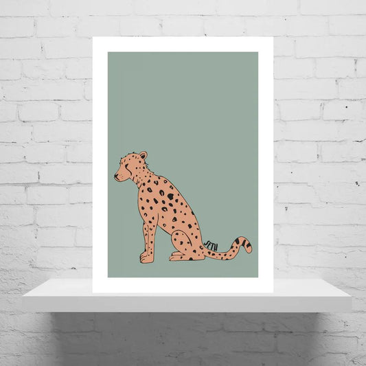 Print - Laurie The Leopard
