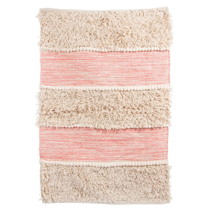 Nursery Rug - Pink Stripe