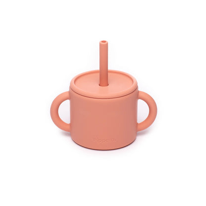 Silicone Cup and Straw