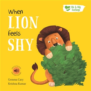 Paperback Me And My Feelings - Lion Feels Shy (with Audiobook)