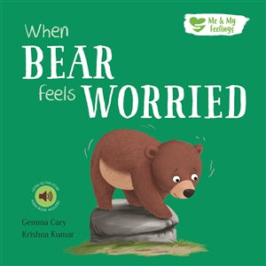 Paperback Me And My Feelings - Bear Feels Worried (with Audiobook)